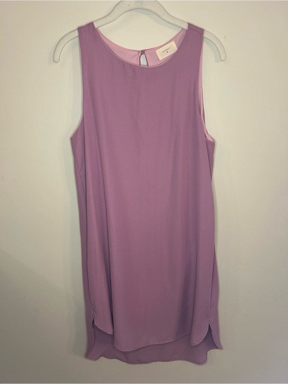 Everly Lavender High-Low Shift Dress